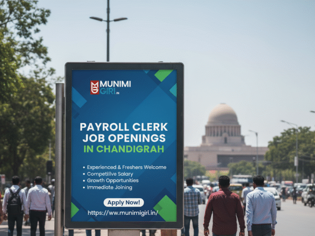 Payroll Clerk Job Openings in Chandigarh – Your Career Starts Here