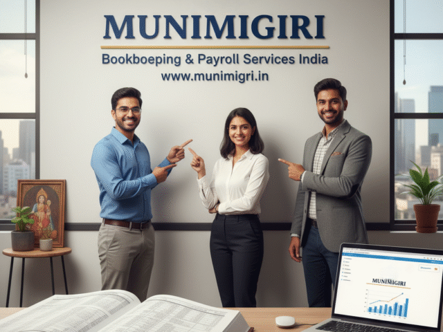 Simplify Your Finances with Reliable Bookkeeping and Payroll Services in India | Munimigiri