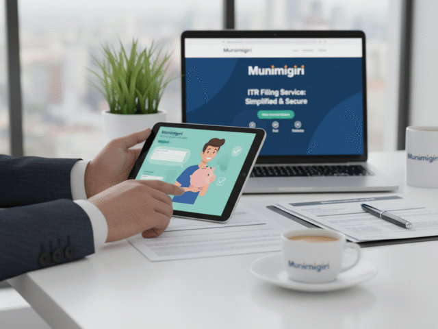Simplify Your Taxes with Reliable ITR Filing Service from Munimigiri