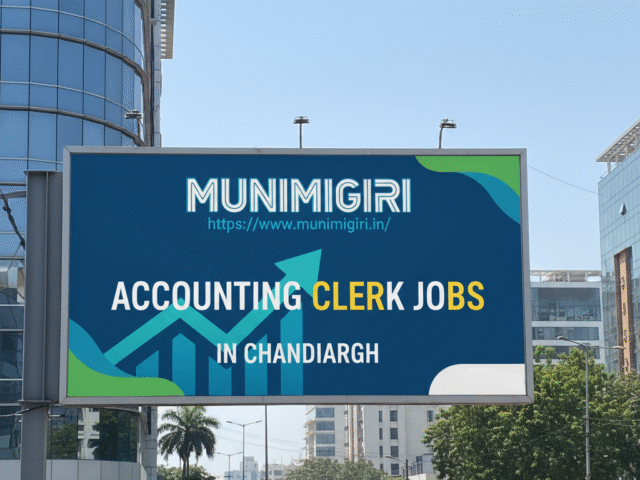 Accounting Clerk Jobs in Chandigarh
