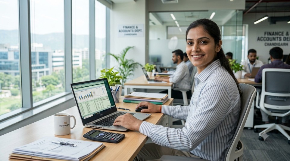 accounting jobs for freshers in chandigarh