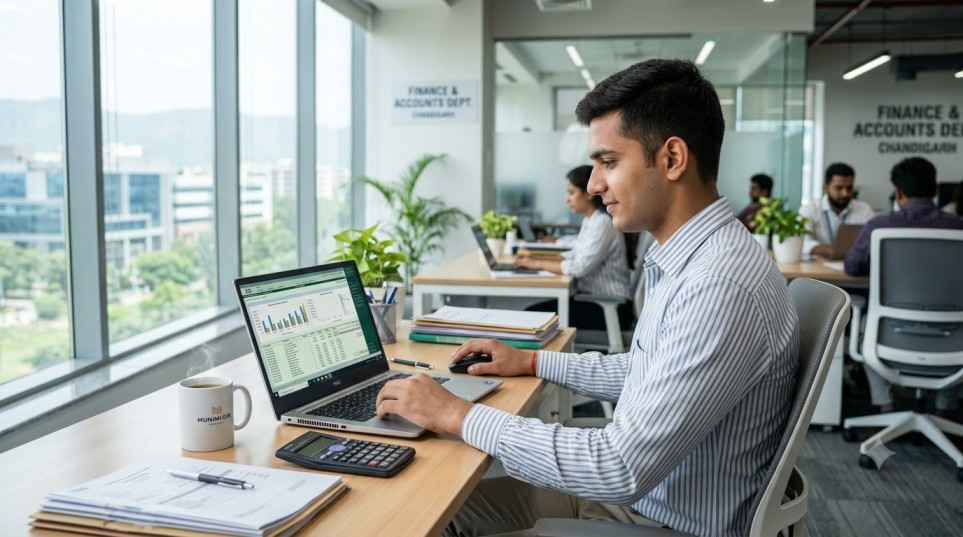 accounting jobs for freshers in chandigarh