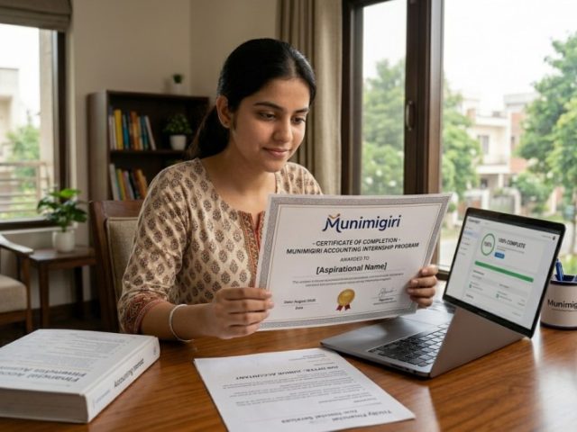 Online Accounting Internship and Training: Build a High-Paying Finance Career with Munimigiri