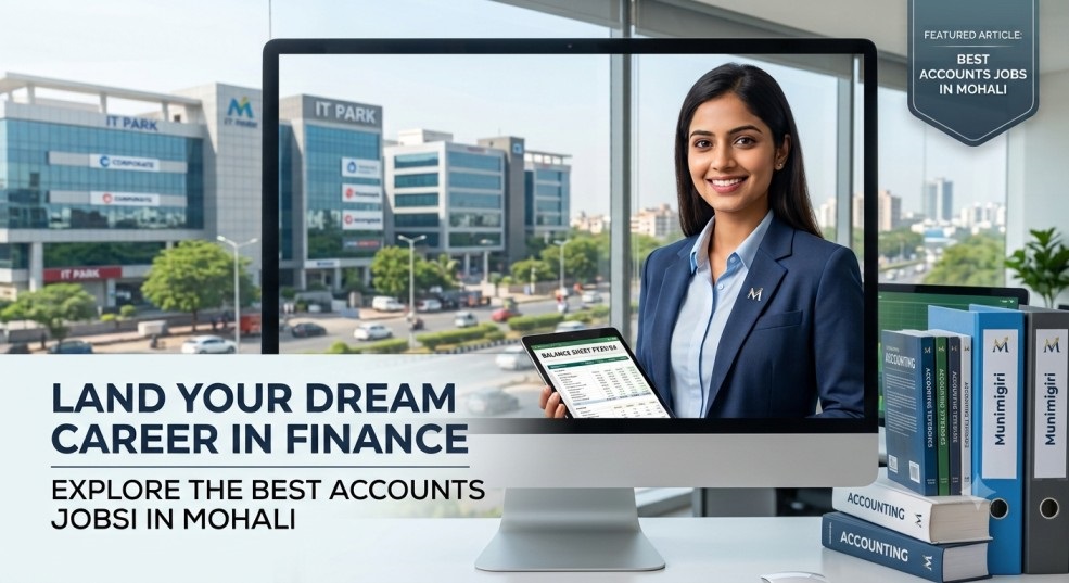 best accounts job in Mohali